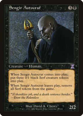 Sengir Autocrat card from Timeshifted