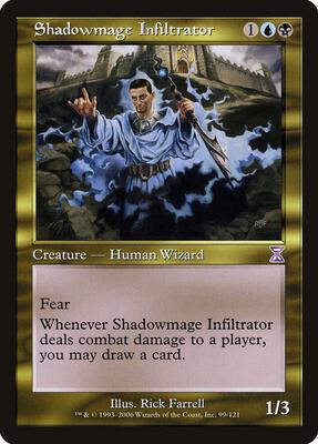 Shadowmage Infiltrator card from Timeshifted