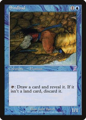 Sindbad card from Timeshifted