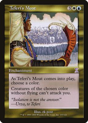 Teferi's Moat card from Timeshifted