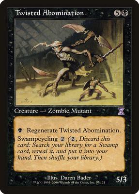 Twisted Abomination card from Timeshifted
