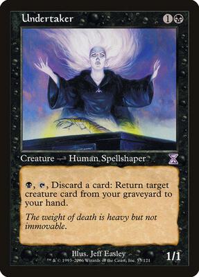 Undertaker card from Timeshifted