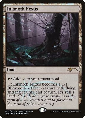 Inkmoth Nexus card from WMCQ Promo Cards