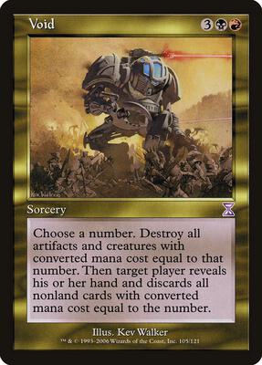 Void card from Timeshifted