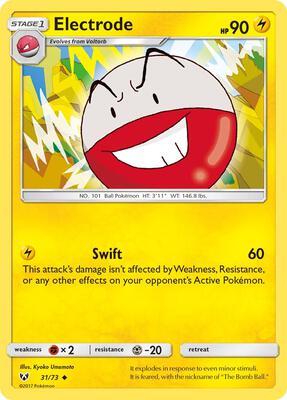 Electrode card from Shining Legends