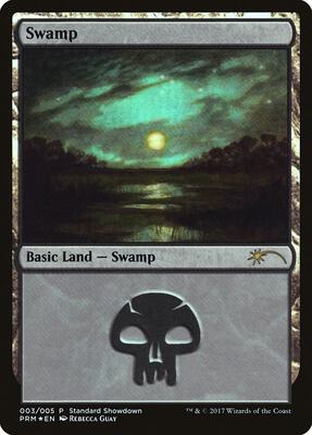 Swamp (Rebecca Guay) card from Standard Showdown Promos