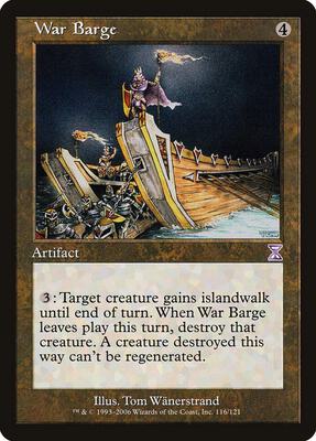War Barge card from Timeshifted