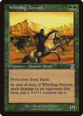 Whirling Dervish card from Timeshifted