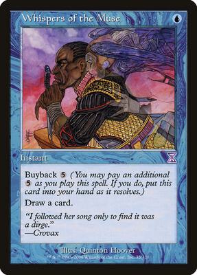 Whispers of the Muse card from Timeshifted