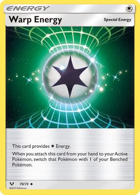 Warp Energy card from Shining Legends