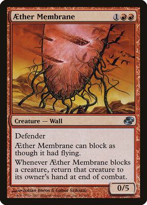 Aether Membrane card from Planar Chaos