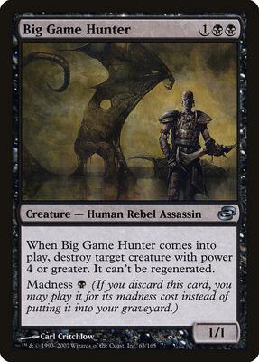 Big Game Hunter card from Planar Chaos