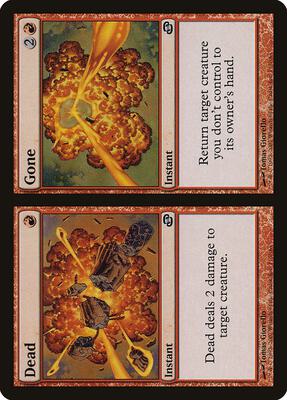 Dead // Gone card from Planar Chaos