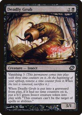 Deadly Grub card from Planar Chaos