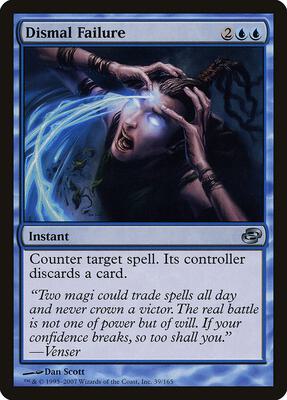 Dismal Failure card from Planar Chaos