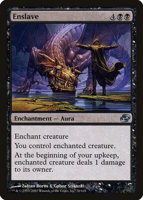 Enslave card from Planar Chaos