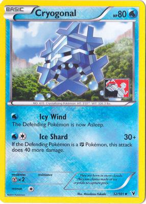 Cryogonal - 32/101 (League Promo) card from League & Championship Cards