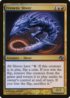 Frenetic Sliver card from Planar Chaos