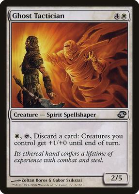 Ghost Tactician card from Planar Chaos