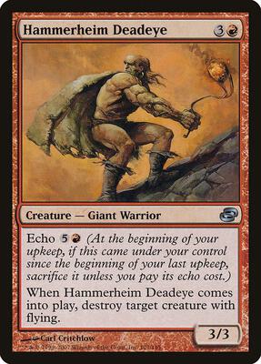 Hammerheim Deadeye card from Planar Chaos