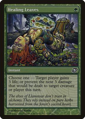Healing Leaves card from Planar Chaos