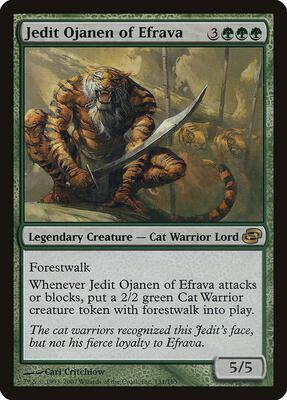 Jedit Ojanen of Efrava card from Planar Chaos