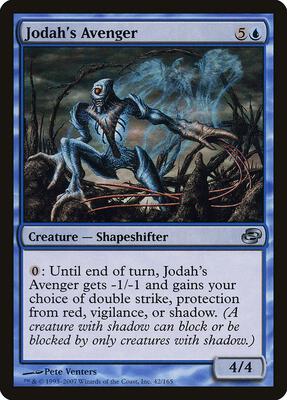 Jodah's Avenger card from Planar Chaos