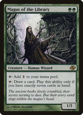 Magus of the Library card from Planar Chaos