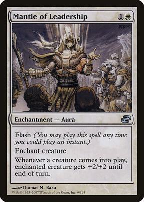Mantle of Leadership card from Planar Chaos