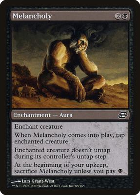 Melancholy card from Planar Chaos