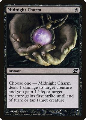Midnight Charm card from Planar Chaos