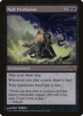 Null Profusion card from Planar Chaos