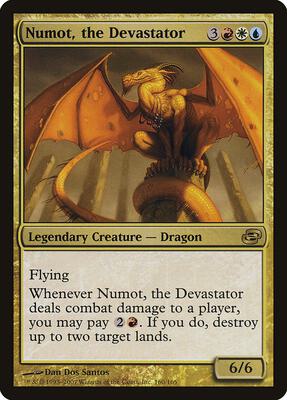 Numot, the Devastator card from Planar Chaos