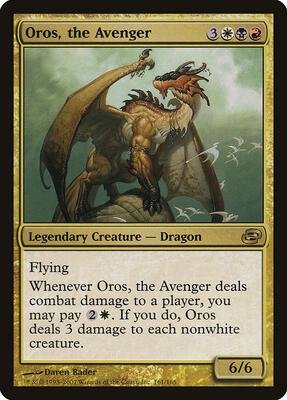Oros, the Avenger card from Planar Chaos