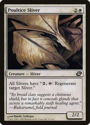 Poultice Sliver card from Planar Chaos