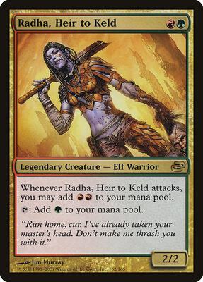 Radha, Heir to Keld card from Planar Chaos