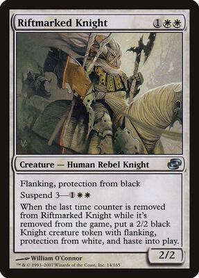 Riftmarked Knight card from Planar Chaos