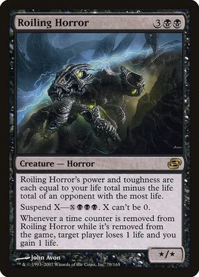 Roiling Horror card from Planar Chaos