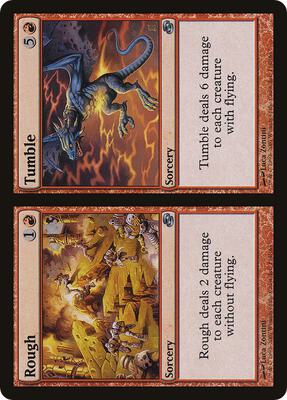 Rough // Tumble card from Planar Chaos