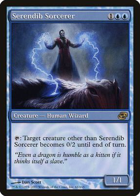 Serendib Sorcerer card from Planar Chaos