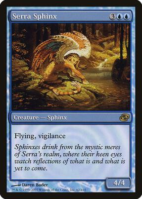 Serra Sphinx card from Planar Chaos