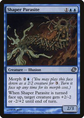 Shaper Parasite card from Planar Chaos