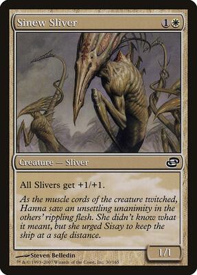 Sinew Sliver card from Planar Chaos