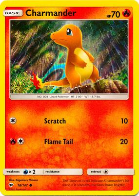 Charmander - 18/147 (Premium Collection Promo) card from Miscellaneous Cards & Products