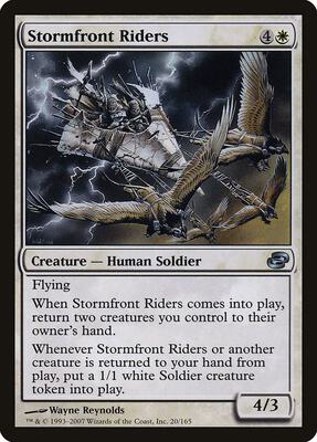 Stormfront Riders card from Planar Chaos