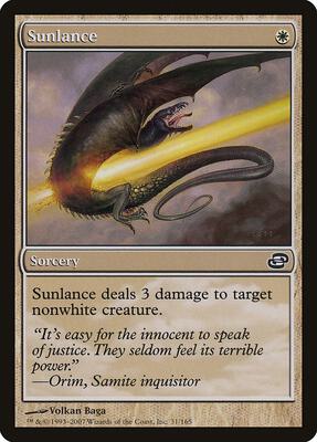 Sunlance card from Planar Chaos