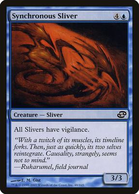 Synchronous Sliver card from Planar Chaos