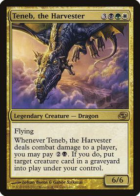 Teneb, the Harvester card from Planar Chaos
