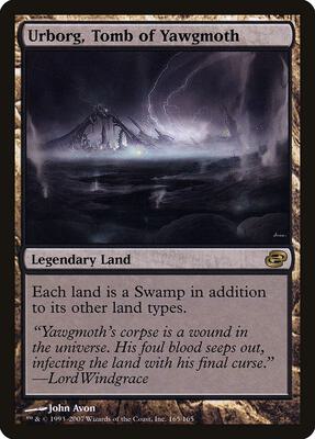 Urborg, Tomb of Yawgmoth card from Planar Chaos