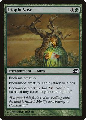 Utopia Vow card from Planar Chaos